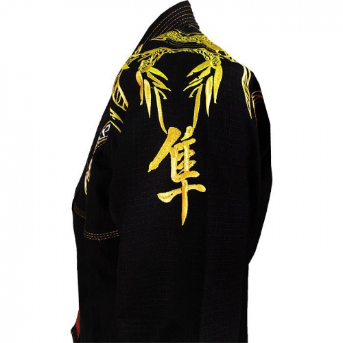 Kimono Hayabusa Mizuchi Pro Jiu-Jitsu Gi - Black photo